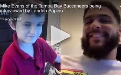 Bucs WR Mike Evans Helps Raise Money for Cancer Research
