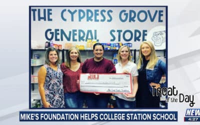 Treat of the Day: Former Aggie football player gives back to the Bryan-College Station community